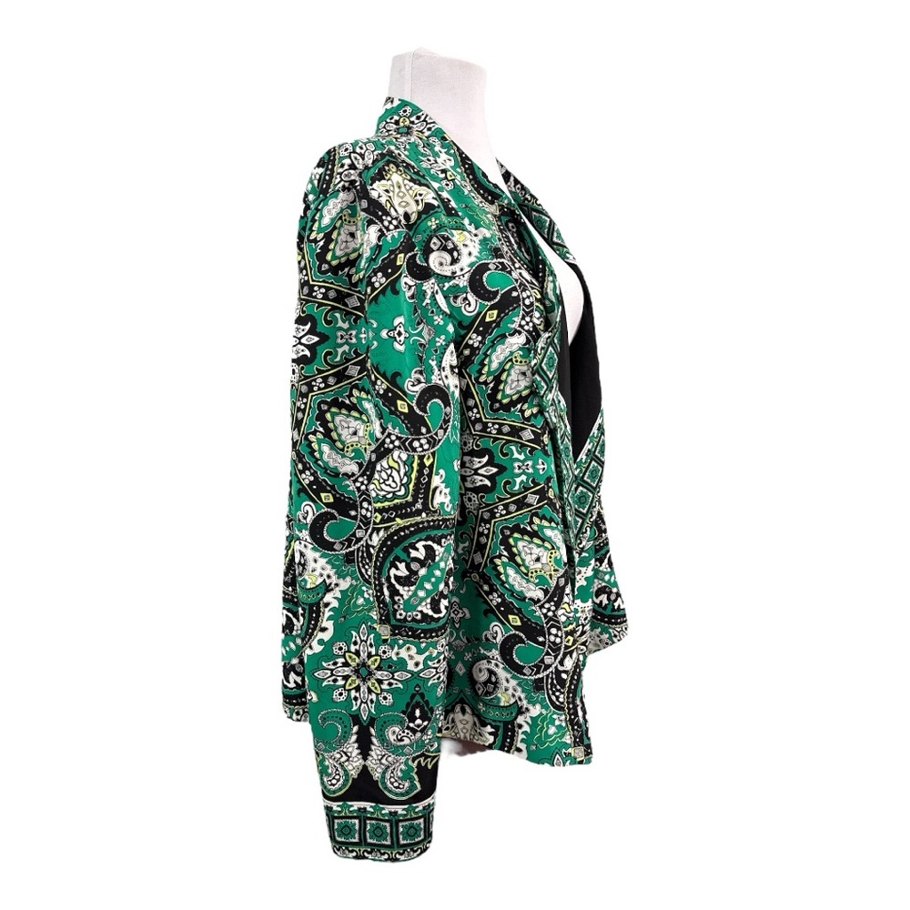 Chico's Large Lightweight Open Front Cardigan Bla… - image 2